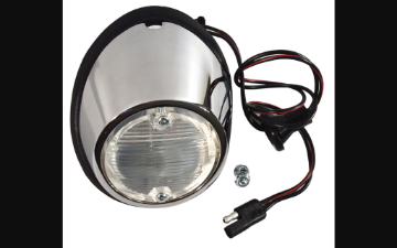 Show details for 1969-1970 Ford Mustang Backup Light Assembly - Left Hand Picture of 1969-1970 Ford Mustang Backup Light Assembly - Left Hand