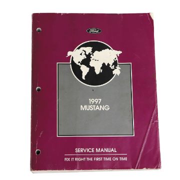 Show details for 1997-1997 Ford Mustang SHOP MANUAL 97 MUSTANG Picture of 1997-1997 Ford Mustang SHOP MANUAL 97 MUSTANG