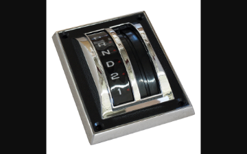 Show details for 1967-1968 Ford Mustang Shift Console Plate - Automatic Picture of 1967-1968 Ford Mustang Shift Console Plate - Automatic