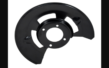 Show details for 1964-1967 Ford Mustang Front Brake Splash Shield - Left Hand Picture of 1964-1967 Ford Mustang Front Brake Splash Shield - Left Hand