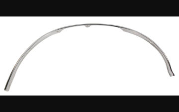 Show details for 1967-1968 Ford Mustang Front Wheel Opening Molding - RH Picture of 1967-1968 Ford Mustang Front Wheel Opening Molding - RH