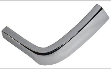Show details for 1971-1972 Ford Mustang Fender Extension Molding - RH - Chrome Picture of 1971-1972 Ford Mustang Fender Extension Molding - RH - Chrome