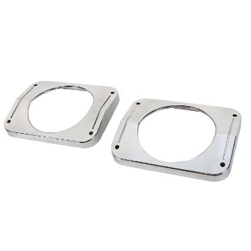 Show details for 1965-1966 Ford Mustang Billet Tail Light Bezel Picture of 1965-1966 Ford Mustang Billet Tail Light Bezel