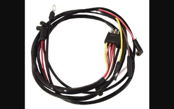 Show details for 1965-1965 Ford Mustang Gauge Feed Harness - 6 Cyl W/Gauges W/3 Speed Heater Motor Picture of 1965-1965 Ford Mustang Gauge Feed Harness - 6 Cyl W/Gauges W/3 Speed Heater Motor