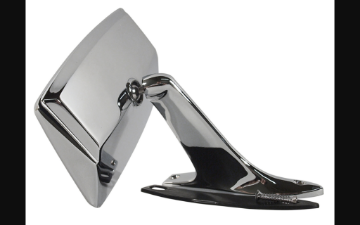 Show details for 1971-1973 Ford Mustang Outside Mirror - Standard Manual - Left Side Picture of 1971-1973 Ford Mustang Outside Mirror - Standard Manual - Left Side