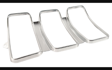 Show details for 1969-1969 Ford Mustang Outer Tail Light Bezel Picture of 1969-1969 Ford Mustang Outer Tail Light Bezel