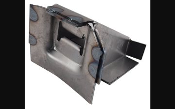 Show details for 1965-1973 Ford Mustang Rear Axle Frame Mount - Right Hand Picture of 1965-1973 Ford Mustang Rear Axle Frame Mount - Right Hand