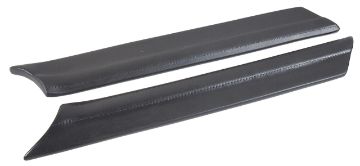 Show details for 1967-1968 Ford Mustang Pillar Posts - Black Picture of 1967-1968 Ford Mustang Pillar Posts - Black