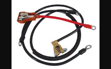 Show details for 1965-1966 Ford Mustang Battery Cables - 8 Cylinder Picture of 1965-1966 Ford Mustang Battery Cables - 8 Cylinder