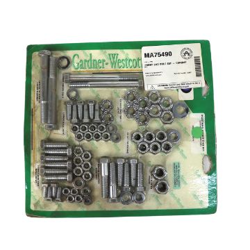 Show details for 1974-1978 Ford Mustang Front End Bolt Set - Chrome Picture of 1974-1978 Ford Mustang Front End Bolt Set - Chrome