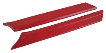 Show details for 1967-1968 Ford Mustang Pillar Posts - Red Picture of 1967-1968 Ford Mustang Pillar Posts - Red