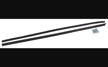 Show details for 1967-1968 Ford Mustang Outer Door Felts - Fastback - 2 pieces Picture of 1967-1968 Ford Mustang Outer Door Felts - Fastback - 2 pieces