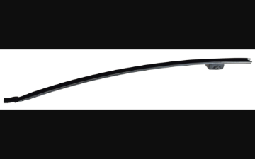 Show details for 1967-1968 Ford Mustang Door Glass Window Run W/Metal Frame - RH Picture of 1967-1968 Ford Mustang Door Glass Window Run W/Metal Frame - RH