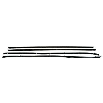 Show details for 1967-1968 Ford Mustang Door Felts - Inner & Outer - Fastback Picture of 1967-1968 Ford Mustang Door Felts - Inner & Outer - Fastback