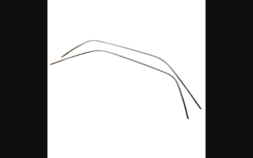 Show details for 1964-1965 Ford Mustang Drip Rail Moldings - Coupe Picture of 1964-1965 Ford Mustang Drip Rail Moldings - Coupe