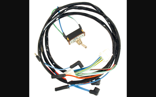 Picture of 1965-1966 Ford Mustang Emergency Flasher Switch - W/Harness 1966 Early