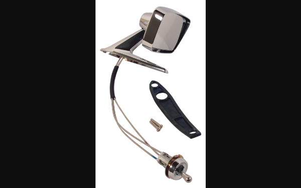 Picture of 1967-1968 Ford Mustang Outside Mirror - Deluxe Remote - Left Side