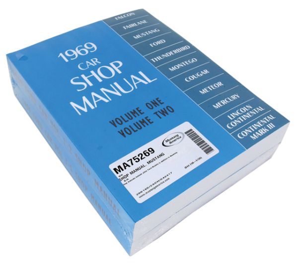 Picture of 1969-1969 Ford Mustang Shop Manual