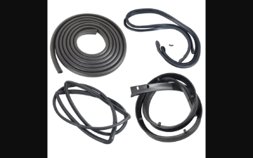 Show details for 1964-1966 Ford Mustang Convertible Body Weatherstrip Kit - Basic 5 pieces Picture of 1964-1966 Ford Mustang Convertible Body Weatherstrip Kit - Basic 5 pieces