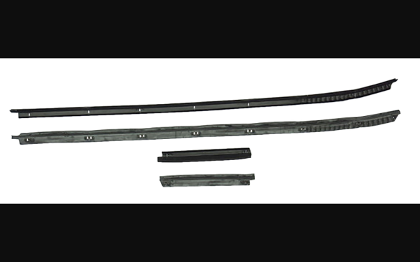 Picture of 1971-1973 Ford Mustang Outer Door Felts - Convertible - 4 pieces