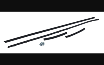 Show details for 1969-1970 Ford Mustang Outer Door Felts - Convertible - 4 pieces Picture of 1969-1970 Ford Mustang Outer Door Felts - Convertible - 4 pieces