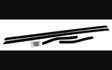 Show details for 1965-1966 Ford Mustang Outer Door Felts - Coupe & Convertible - 4 pieces Picture of 1965-1966 Ford Mustang Outer Door Felts - Coupe & Convertible - 4 pieces