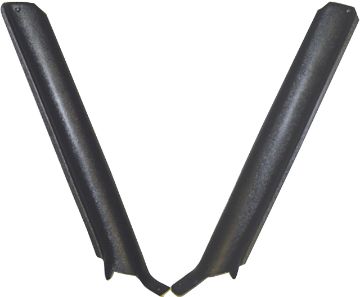 Show details for 1965-1968 Ford Mustang PILLAR POSTS PLAIN Picture of 1965-1968 Ford Mustang PILLAR POSTS PLAIN