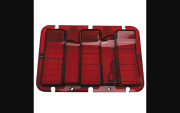 Show details for 1967-1968 Ford Mustang LED Tail Light Lens Picture of 1967-1968 Ford Mustang LED Tail Light Lens