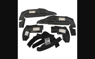 Show details for 1967-1968 Ford Mustang Splash Shield Kit W/Seals & Fasteners Picture of 1967-1968 Ford Mustang Splash Shield Kit W/Seals & Fasteners