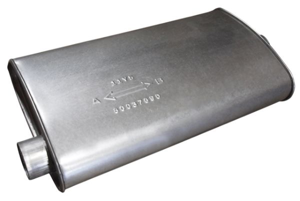 Picture of 1968-1973 Ford Mustang Single Exhaust Muffler - 2.25" - 289, 302, & 351ci 8 cylinder