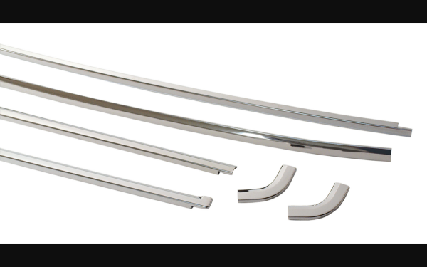 Picture of 1964-1966 Ford Mustang Rear Window Molding Set - 6 pieces - Coupe