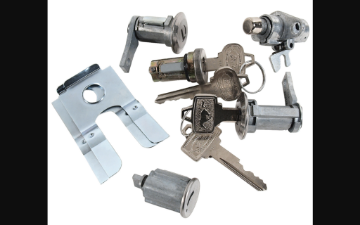 Show details for 1964-1965 Ford Mustang Lock Set - IGN, Door, Trunk, Glovebox - Pony Keys Picture of 1964-1965 Ford Mustang Lock Set - IGN, Door, Trunk, Glovebox - Pony Keys