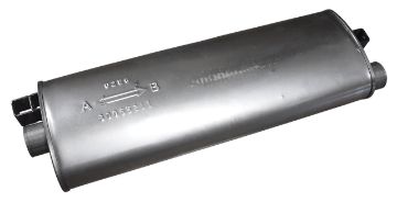 Show details for 1967-1967 Ford Mustang Single Exhaust Muffler - 2" - 200 & 289ci Picture of 1967-1967 Ford Mustang Single Exhaust Muffler - 2" - 200 & 289ci