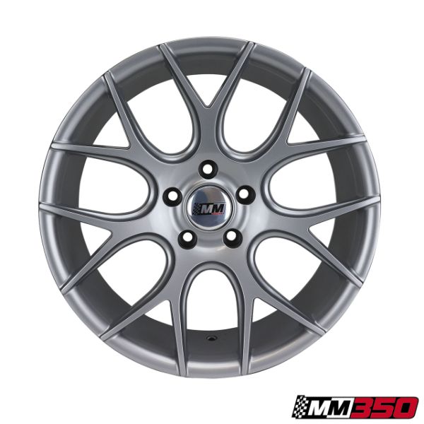 Picture of 1979-2014 Ford Mustang MM350 Silver Wheel - 18X8 ET30 5x114.3