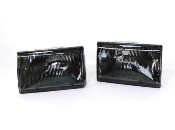 Picture of 1987-1993 Ford Mustang HEADLIGHT ASSEMBLY PAIR SMOKED 87/9