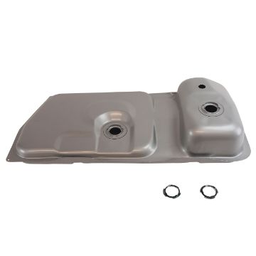 Show details for 1983-1997 Ford Mustang Fuel Tank - Standard Galvanized W/Fuel Injection, 15.4G In Tank Fuel Pump Picture of 1983-1997 Ford Mustang Fuel Tank - Standard Galvanized W/Fuel Injection, 15.4G In Tank Fuel Pump
