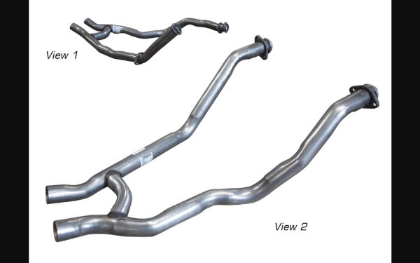 Picture of 1964-1970 Ford Mustang Front Dual Exhaust H Pipe - 2" OEM Style - 260, 289, & 302ci
