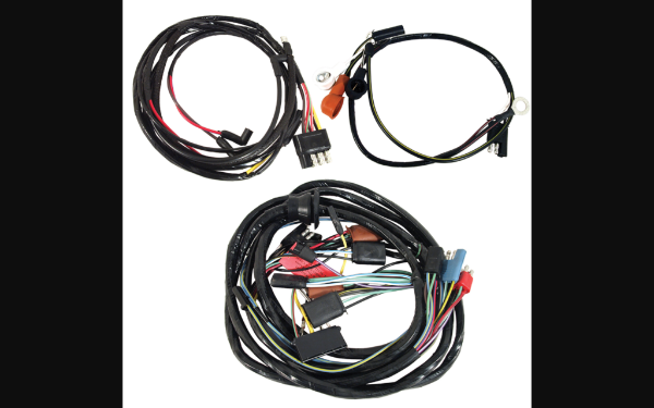 Picture of 1965-1965 Ford Mustang Wiring Harness - 8 Cylinder - W/Lights & 3 Speed Heater Motor