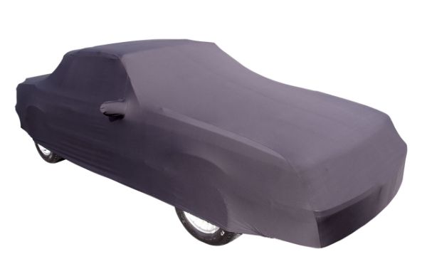 Picture of 1987-1993 Ford Mustang Onyx Indoor Car Cover - Black - Convertible