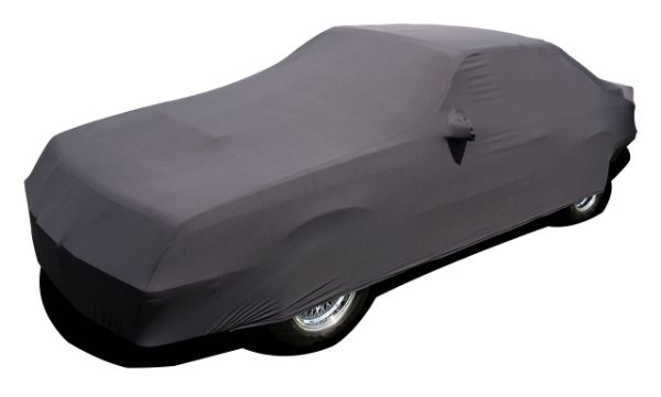 Picture of 1979-1986 Ford Mustang Onyx Indoor Car Cover - Black - Coupe & Convertible