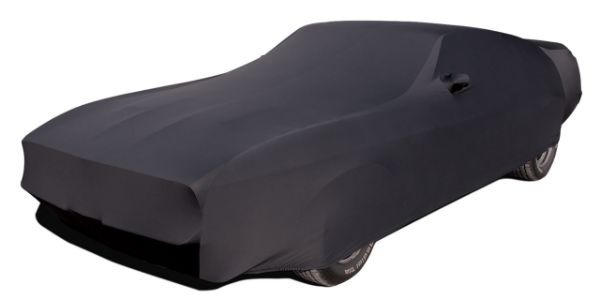 Picture of 1971-1973 Ford Mustang Onyx Indoor Car Cover - Black - Fastback