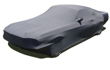 Show details for 1967-1968 Ford Mustang Onyx Indoor Car Cover - Black - Shelby Picture of 1967-1968 Ford Mustang Onyx Indoor Car Cover - Black - Shelby