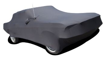 Show details for 1965-1968 Ford Mustang Onyx Indoor Car Cover - Black - Coupe & Convertible Picture of 1965-1968 Ford Mustang Onyx Indoor Car Cover - Black - Coupe & Convertible