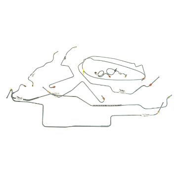 Show details for 1967-1967 Ford Mustang Brake Line Kit Picture of 1967-1967 Ford Mustang Brake Line Kit