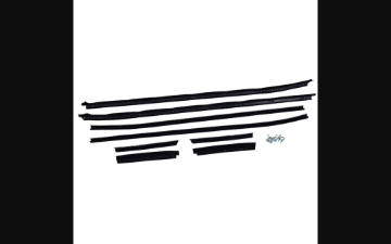 Show details for 1971-1973 Ford Mustang Door Felts - Inner & Outer - Convertible - 8 pieces Picture of 1971-1973 Ford Mustang Door Felts - Inner & Outer - Convertible - 8 pieces