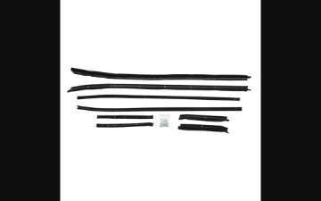 Show details for 1971-1973 Ford Mustang Door Felts - Inner & Outer - Coupe - 8 pieces Picture of 1971-1973 Ford Mustang Door Felts - Inner & Outer - Coupe - 8 pieces