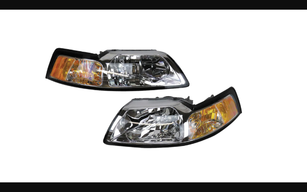 Picture of 1999-2004 Ford Mustang Headlight Kit - Chrome