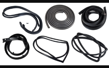 Show details for 1964-1966 Ford Mustang Coupe Body Weatherstrip Kit - Basic 8 pieces Picture of 1964-1966 Ford Mustang Coupe Body Weatherstrip Kit - Basic 8 pieces