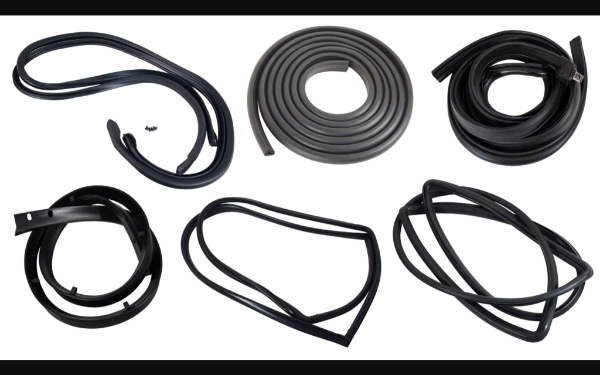 Picture of 1964-1966 Ford Mustang Coupe Body Weatherstrip Kit - Basic 8 pieces