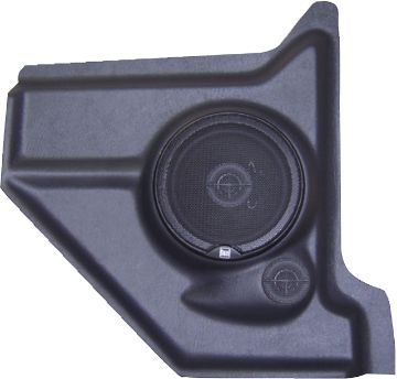 Show details for 1965-1968 Ford Mustang KICK PANEL VINYL W/TWEETER POD Picture of 1965-1968 Ford Mustang KICK PANEL VINYL W/TWEETER POD